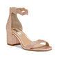 INC International Concepts Women's Hadwin2 Fabric Open Toe Special Occasion Blush Size 9