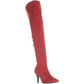 INC International Concepts Womens BRIELLAF Fabric Pointed, Red Lava, Size 6.5
