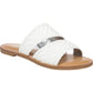 Carlos By Carlos Santana Women's Holly Microsuede Woven Flats White Size 7.5 M