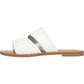 Carlos By Carlos Santana Women's Holly Microsuede Woven Flats White Size 7.5 M