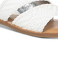 Carlos By Carlos Santana Women's Holly Microsuede Woven Flats White Size 7.5 M