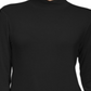 Style & Co Women's Mock Neck Top Black Size Small