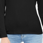 Style & Co Women's Mock Neck Top Black Size Small