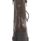 American Rag Women's Almond Toe Block Heel Booties Brown Size 7 M