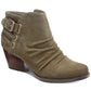 BareTraps Women's Reid Ankle Round Toe Booties Green Size 6.5 M