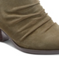 BareTraps Women's Reid Ankle Round Toe Booties Green Size 6.5 M