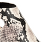 Alfani Women's Floriss Block Heel Shooties Snake White 8.5M