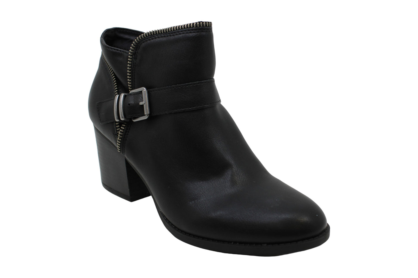 American Rag Women's Milly Almond Toe Ankle Fashion Boots Black Size 8.5 M