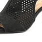 Style & Co Women's Helaine Perforated Sandals Shoes Black Size 7 M