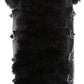 Guess Women's Galway Leather Round Toe Ankle Combat Boots Black Multi  Size 7 M