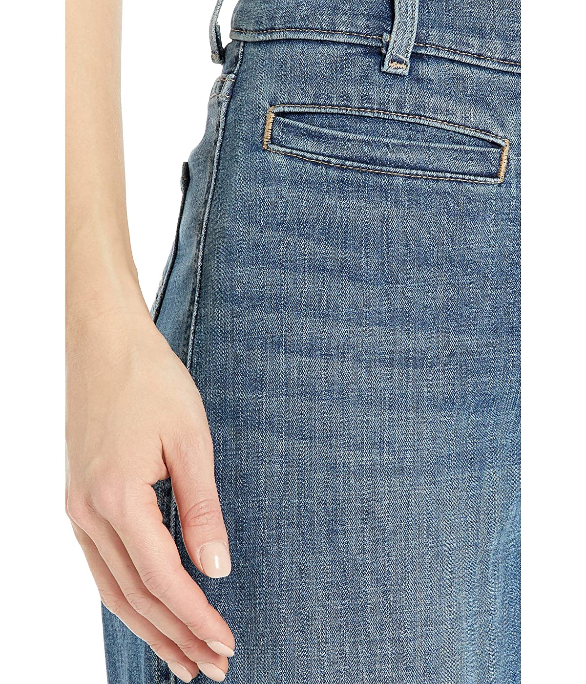 Levi's Women's Classic Wide Leg Crop Pants Blue Size 16