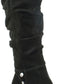 White Mountain Women's Averie Tall Boots Black Size 9M