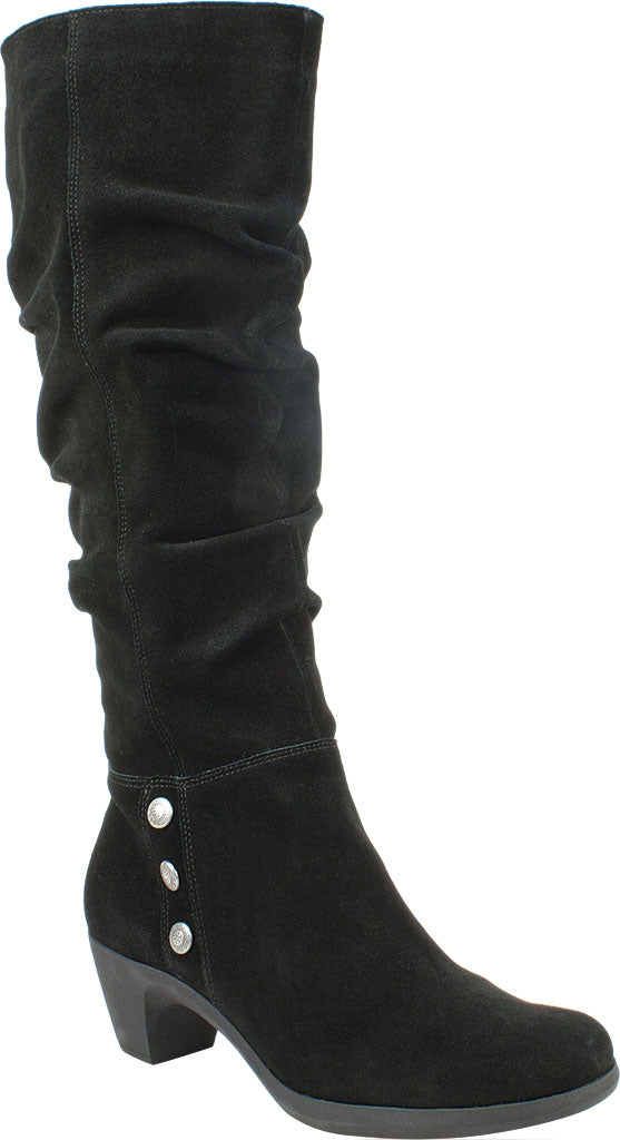 White Mountain Women's Averie Tall Boots Black Size 9M