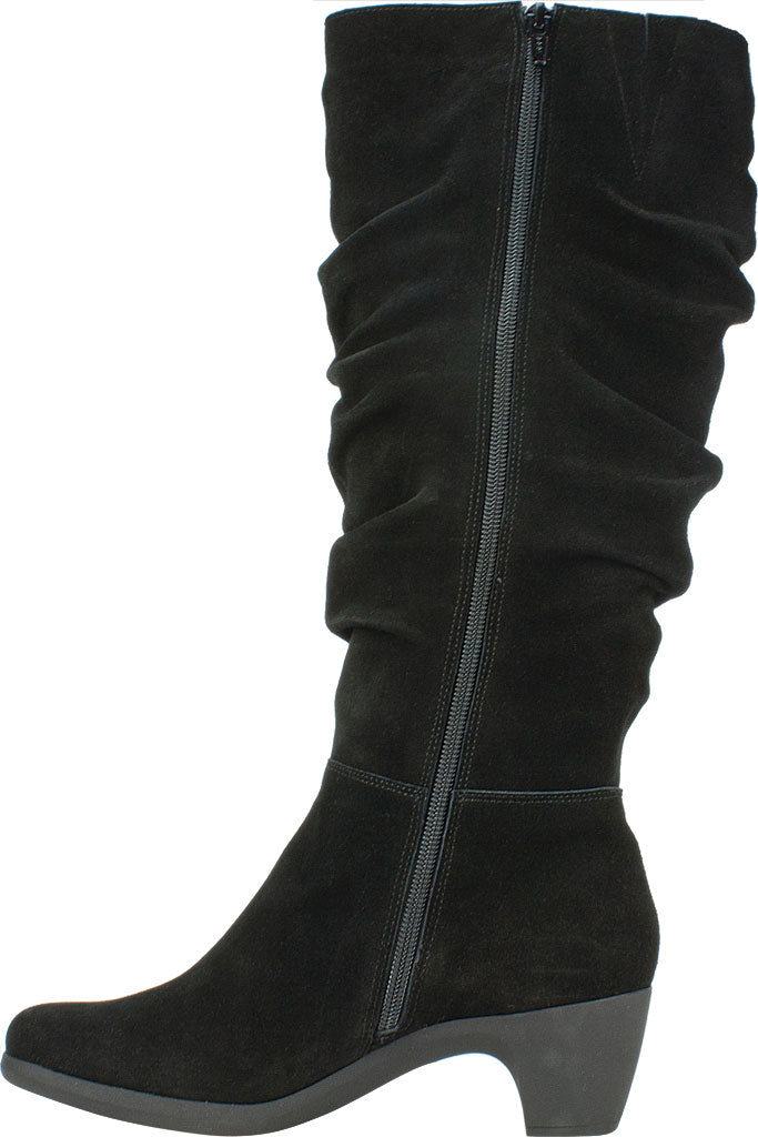 White Mountain Women's Averie Tall Boots Black Size 9M