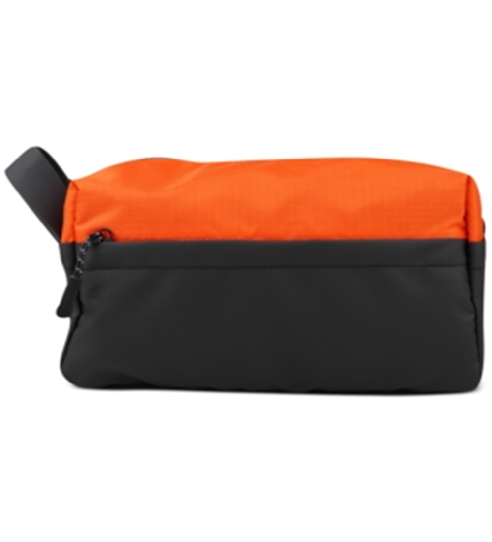 Bespoke Men's Colorblocked Dopp Kit Orange Size Regular