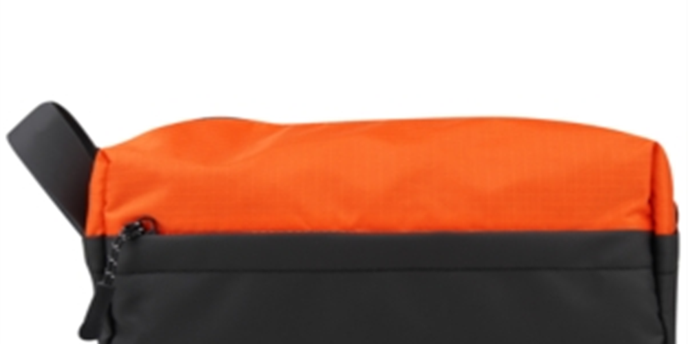 Bespoke Men's Colorblocked Dopp Kit Orange Size Regular