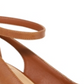 American Rag Womens Miley Leather Peep Toe Casual Platform Sandals Brown Size 7.5 M