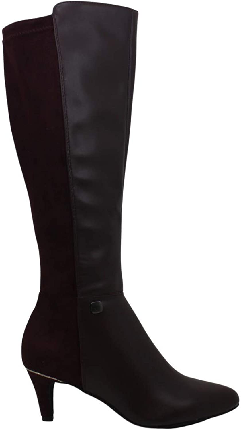 Alfani Womens Hakuup Pointed Toe Knee High Fashion Boots Red Size 6 M