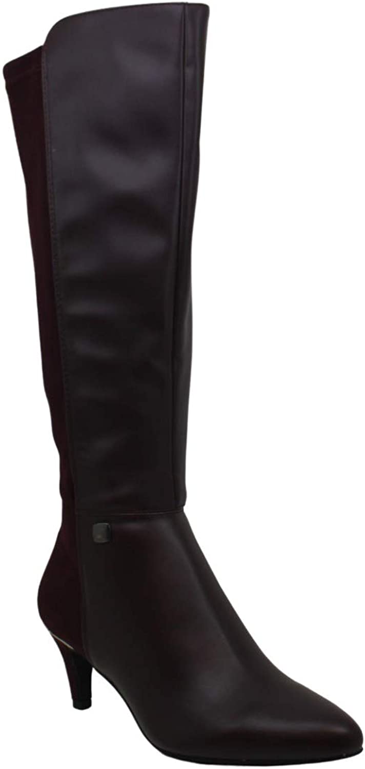 Alfani Womens Hakuup Pointed Toe Knee High Fashion Boots Red Size 6 M