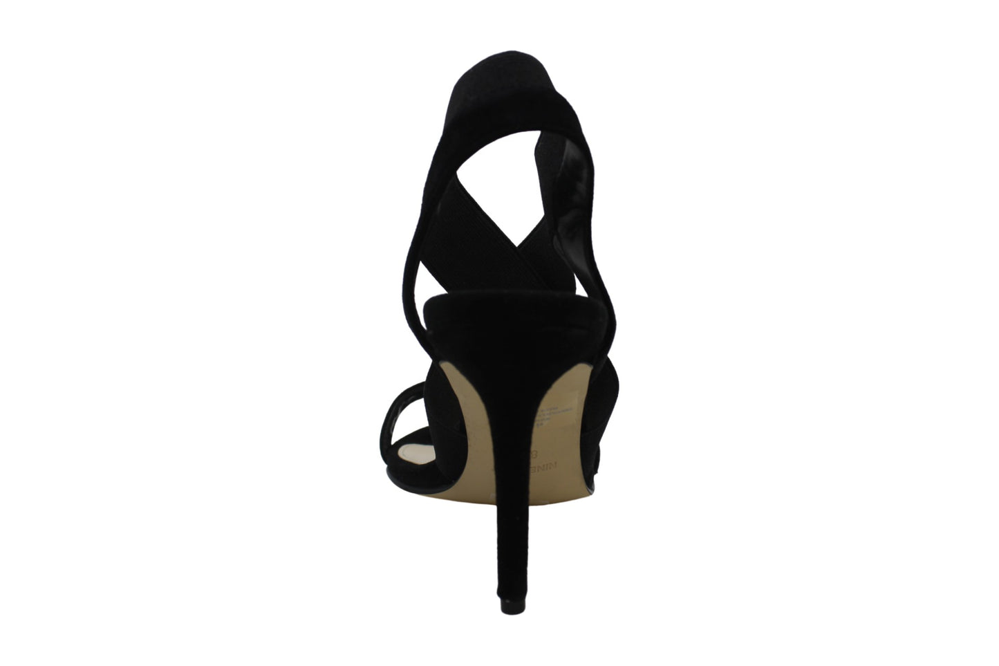 Nine West Women's Maya Fabric Open Toe Casual Slingback Sandals Black Size 9 M