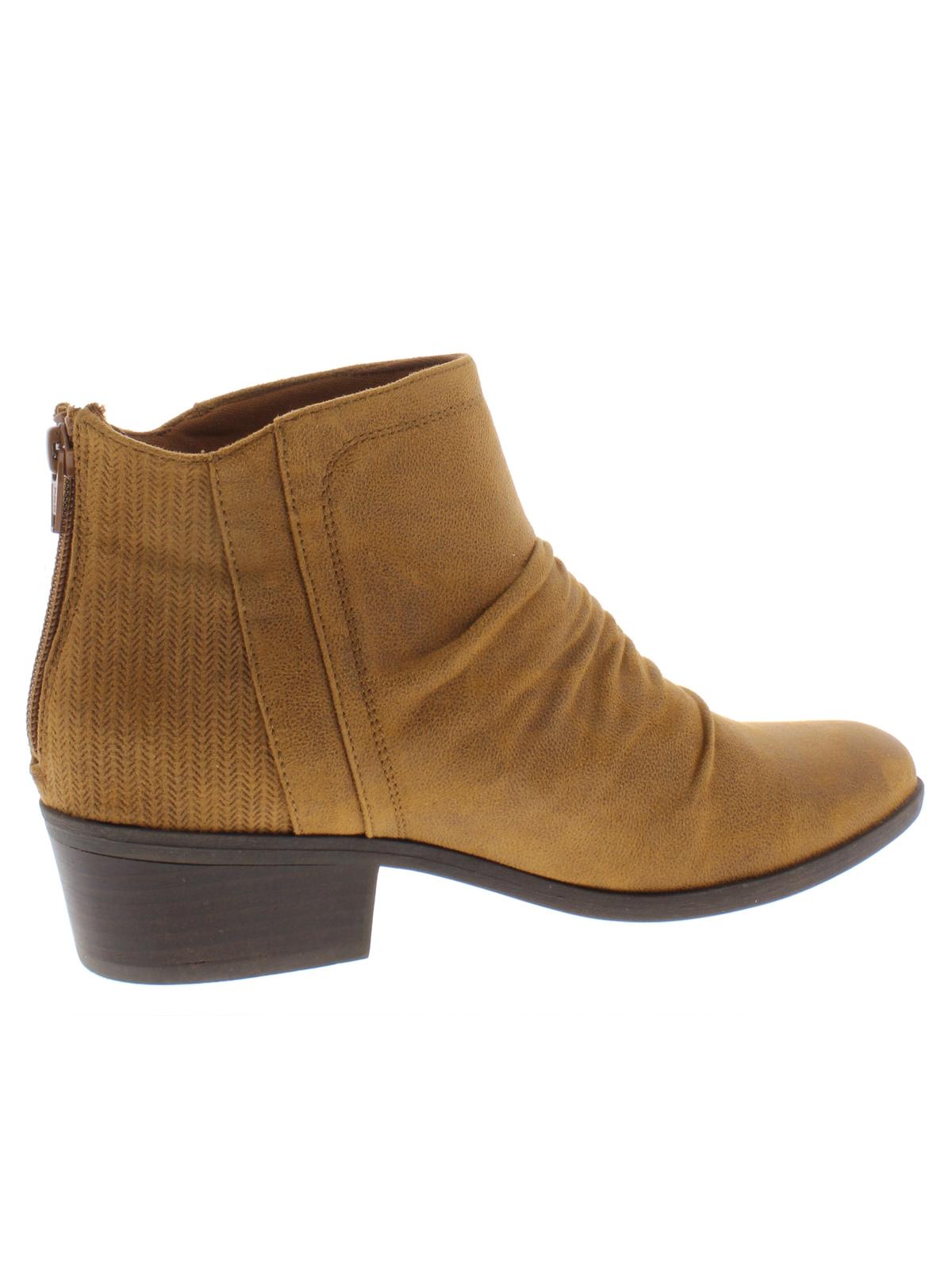 Baretraps Womens Georgina Slouchy Strappy Ankle Boots Brown 5 M