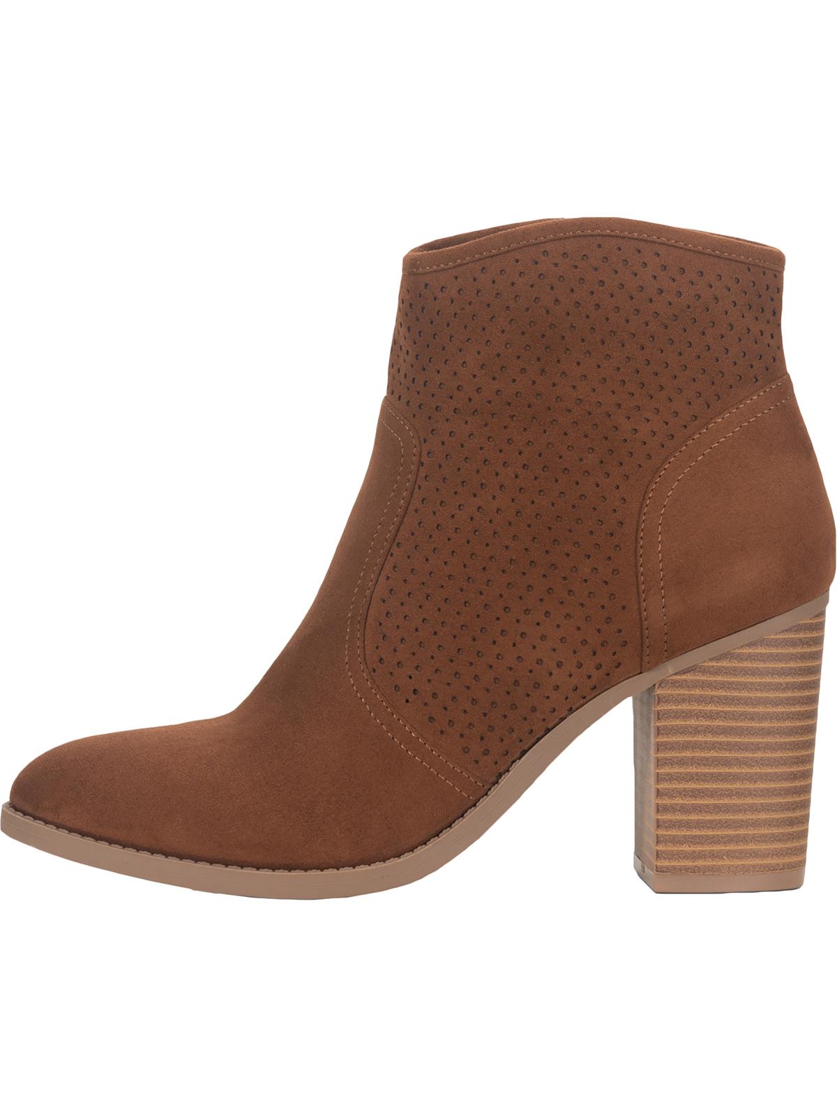 American Rag Adrien Booties - Cognac Micro Brown Size 9 M