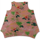Style & Co Women's Printed Asymmetrical Hem Tank Pink Size Small