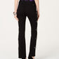 INC International Concepts Women's Rhinestone-Embellished Bootcut Jeans Black Size 6