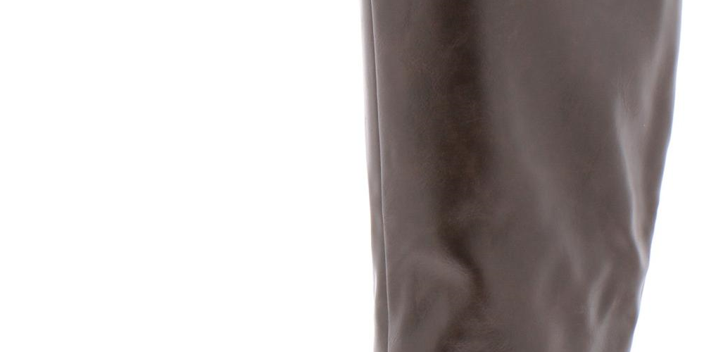 American Rag Women's Demitra Faux Leather Dress Ankle Boots Tan Brown Size 9.5M