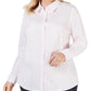 Charter Club Women's Plus Woven Office Button Down Top Pink Size 16W