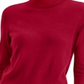 JM Collection Women's Turtleneck Sweater Gray Size Medium
