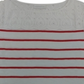 Charter Club Women's Striped Cotton Eyelet Top Red Size Petite X-Large
