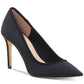 INC International Concepts Women's Khari Striped Knit Pumps Black Size 10 M
