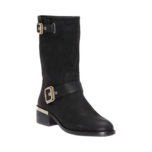 Vince Camuto Women's Windy Moto Boot Black Size 5.5 M