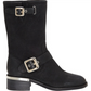 Vince Camuto Women's Windy Moto Boot Black Size 5.5 M
