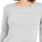 Maison Jules Women's Flecked Sweater Gray Size XX-Large