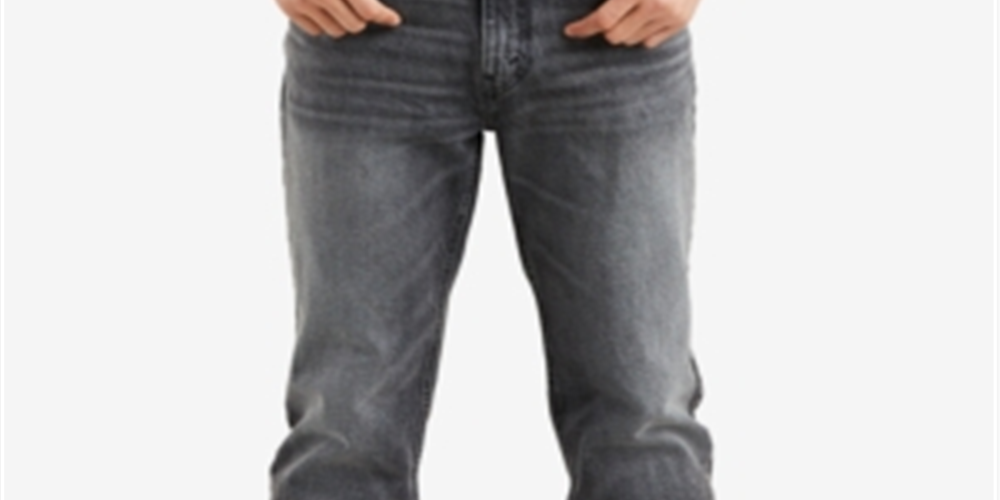 Levi's Men's 541 Athletic Taper Jeans Gray Size 44X32