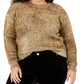 Rachel Roy Women's Plus Dehlia Sweater Yellow Size 2X