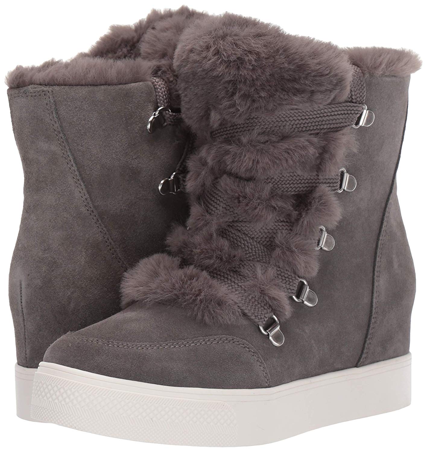 Steve Madden Women's Wharton Sneaker Gray Size 8 M