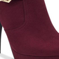 Guess Women's Dalli2 Round Toe Ankle Fashion Boots Purple Size 5 M