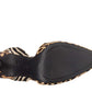Jessica Simpson Women's Animal Print Perinna Pump Brown Size 8 M