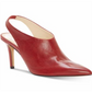 Vince Camuto Women's Amnedra Lizard Pointed Toe SlingBack D-orsay Pumps Red Size -11 M
