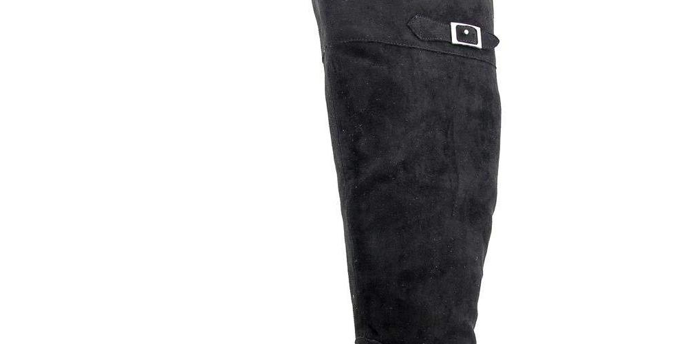 American Rag Women's Adarra Wide Calf Riding Boots Black Size 5.5 M