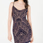 Jump Junior's Glitter Bodycon Dress Navy Size Medium