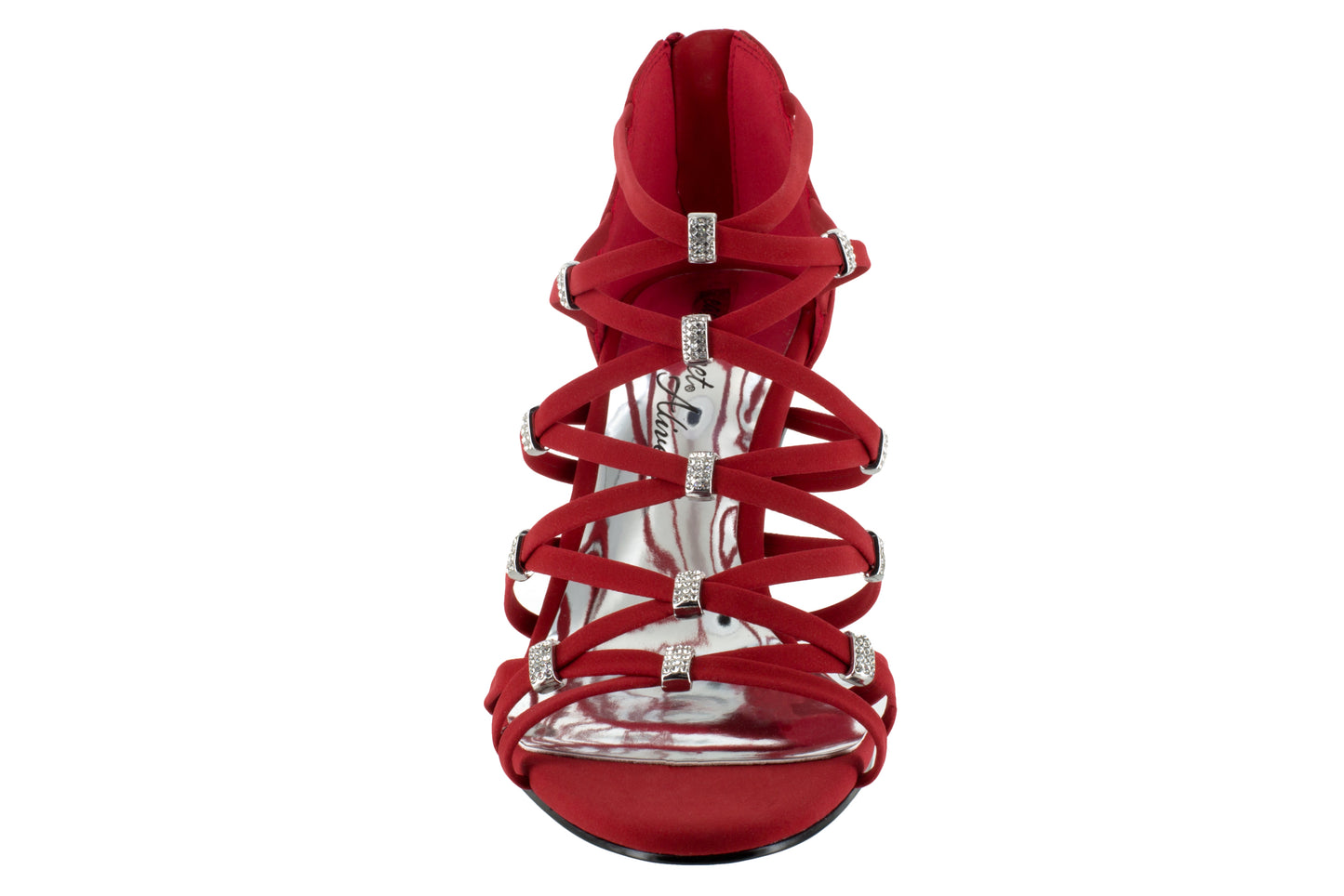 Easy Street Women's Nightingale Evening Sandals Red Size 8 M