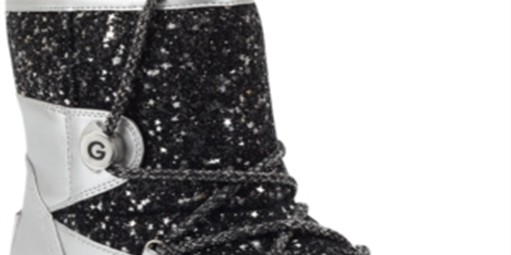 GBG Women's Aylan Glitter Fashion Ankle Boots Black- Size 9 M