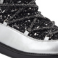GBG Women's Aylan Glitter Fashion Ankle Boots Black- Size 9 M