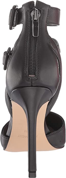 Nine West Women's Tereza Leather Pump Black Size 8 M