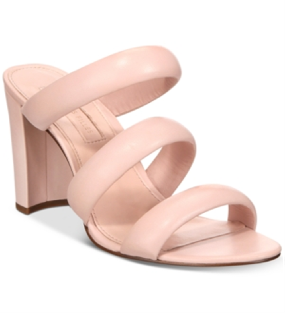 Avec Les Filles Women's Mara Heeled Sandal, avec Pink Nappa, Size 7 M