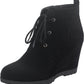 Sun + Stone Women's Kiraa Booties Black Size 10 M